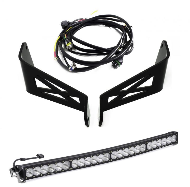 Baja Designs OnX6 Can-Am Maverick X3 Rock Crawler 40in Roof Mount Kit Baja Designs Light Mounts  AXOPROS