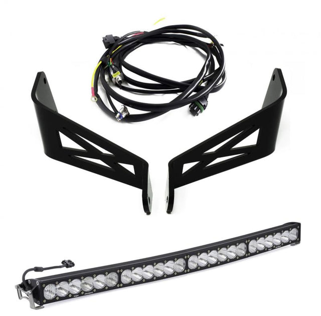 Baja Designs OnX6 Can-Am Maverick X3 Rock Crawler 40in Roof Mount Kit Baja Designs Light Mounts  AXOPROS