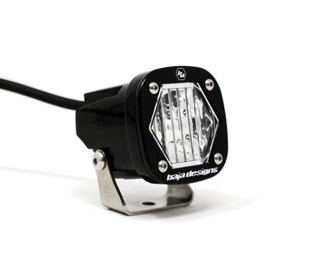 Baja Designs S1 Wide Cornering LED Light w/ Mounting Bracket Single Baja Designs Light Bars & Cubes  AXOPROS
