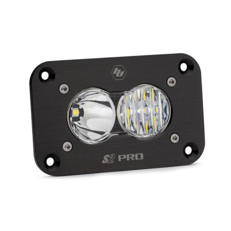 Baja Designs S2 Pro Flush Mount Driving Combo Pattern LED Work Light - Clear Baja Designs Light Bars & Cubes  AXOPROS