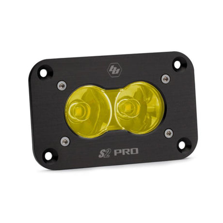 Baja Designs S2 Pro Flush Mount Work/Scene Pattern LED Work Light - Amber Baja Designs Light Bars & Cubes  AXOPROS