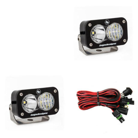 Baja Designs S2 Pro Series LED Light Pods Driving Combo Pattern - Pair Baja Designs Light Bars & Cubes  AXOPROS