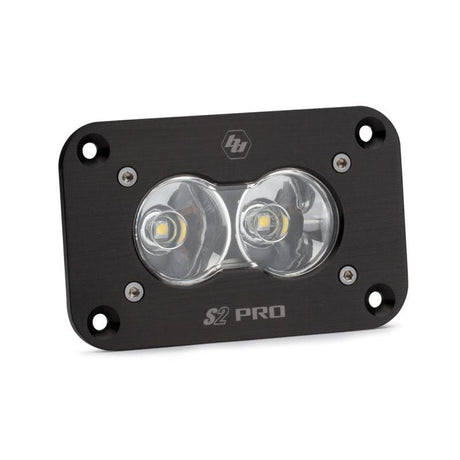 Baja Designs S2 Sport Flush Mount Work/Scene Pattern LED Work Light - Clear Baja Designs Light Bars & Cubes  AXOPROS