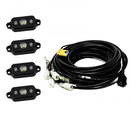 Baja Designs Universal White Rock Light Kit Baja Designs Light Bars & Cubes  AXOPROS