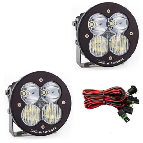 Baja Designs XL R Sport Series Driving Combo Pattern Pair LED Light Pods - Clear Baja Designs Light Bars & Cubes  AXOPROS