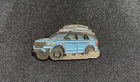 BAJA FORGED EXPEDITION ENAMEL PIN Baja Forged Lapel Pin  AXOPROS
