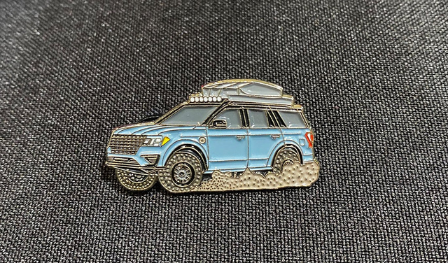 BAJA FORGED EXPEDITION ENAMEL PIN Baja Forged Lapel Pin  AXOPROS