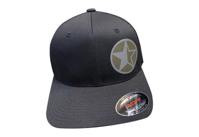 BAJA FORGED FLEXFIT HAT - BLACK - M Baja Forged Hat  AXOPROS