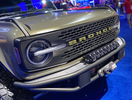 BAJA FORGED FORD BRONCO 2021-2025 Baja Front Bumper Baja Forged Bumper  AXOPROS