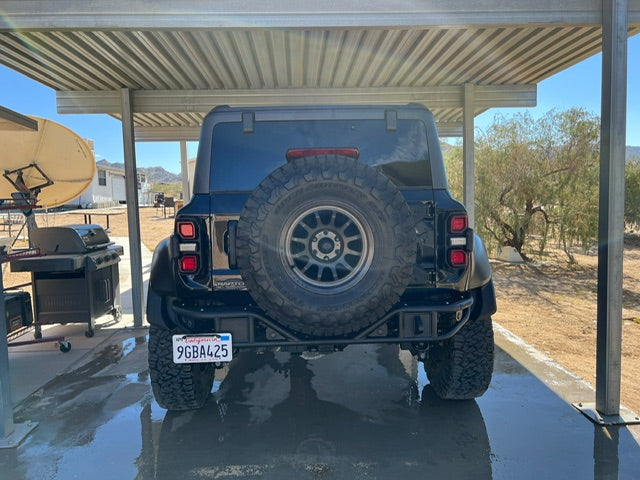 BAJA FORGED FORD BRONCO  2021-2025 Crawler Rear Bumper Baja Forged Bumper  AXOPROS