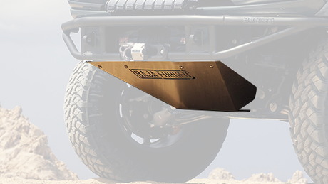 BAJA FORGED FORD BRONCO 2021-2025 Skid Plate With BAJA FORGED Logo Baja Forged Skid Plate  AXOPROS