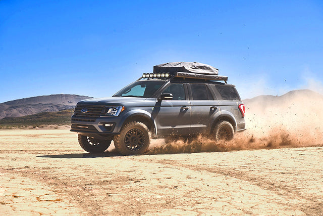 BAJA FORGED FORD EXPEDITION 2018-2024 Fender Flares - MAX Length Baja Forged Fender Flare Set  AXOPROS