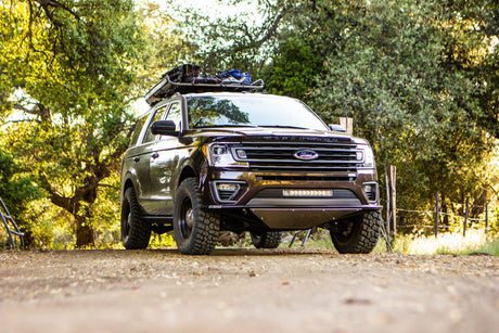 BAJA FORGED FORD EXPEDITION 2018-2024 Tubular Front Bumper Guard With Skid Plate Baja Forged Bumper  AXOPROS
