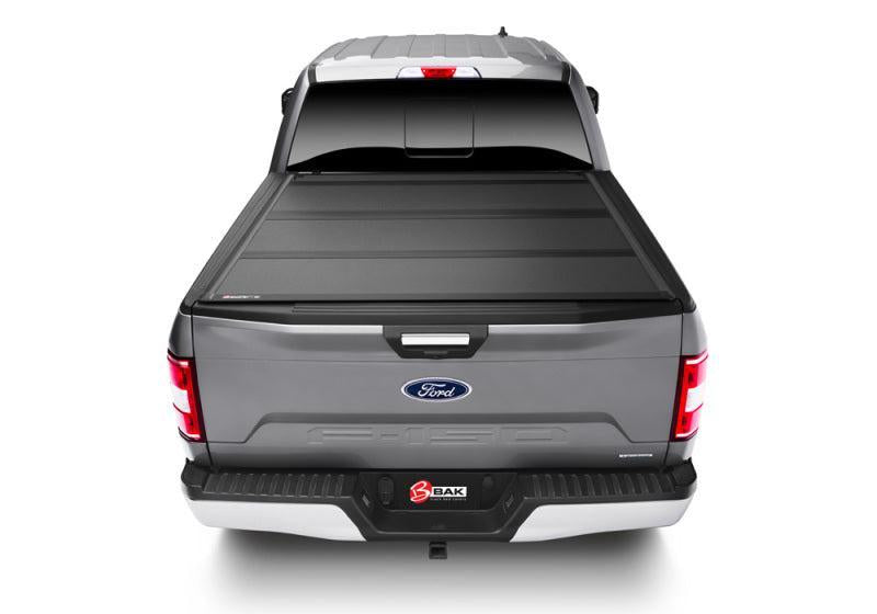 BAK 15-20 Ford F-150 8ft Bed BAKFlip MX4 Matte Finish BAK Tonneau Covers - Hard Fold  AXOPROS