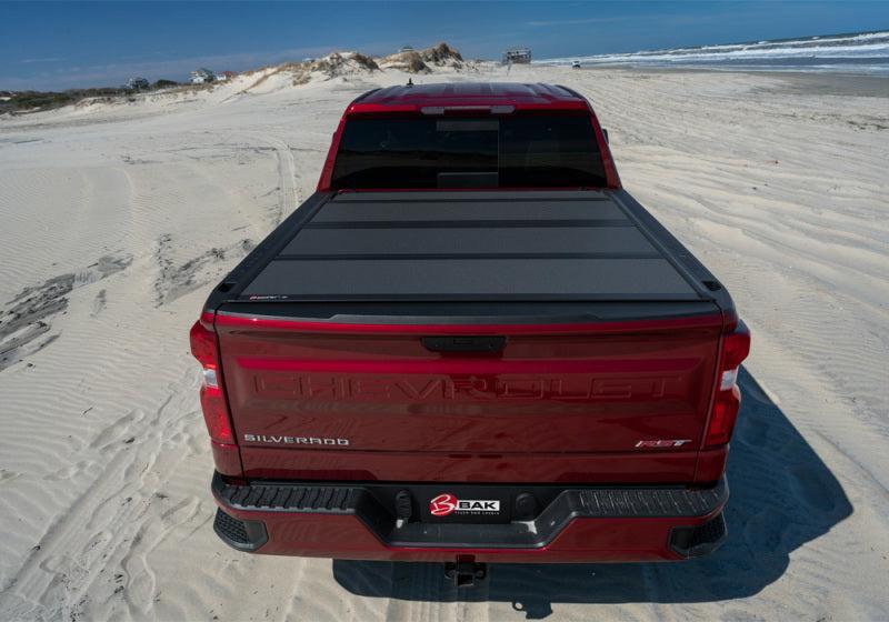 BAK 16-20 Toyota Tacoma 5ft Bed BAKFlip MX4 Matte Finish BAK Tonneau Covers - Hard Fold  AXOPROS