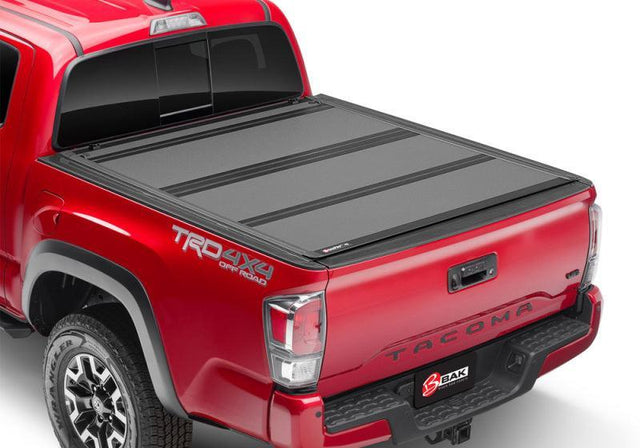 BAK 16-20 Toyota Tacoma 6ft Bed BAKFlip MX4 Matte Finish BAK Tonneau Covers - Hard Fold  AXOPROS