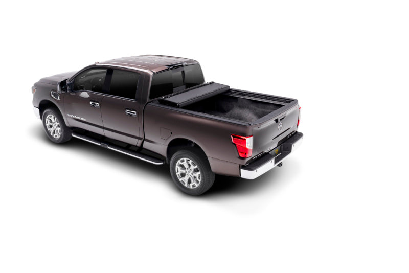 BAK 17-20 Nissan Titan 5ft 6in Bed BAKFlip MX4 Matte Finish BAK Tonneau Covers - Hard Fold  AXOPROS