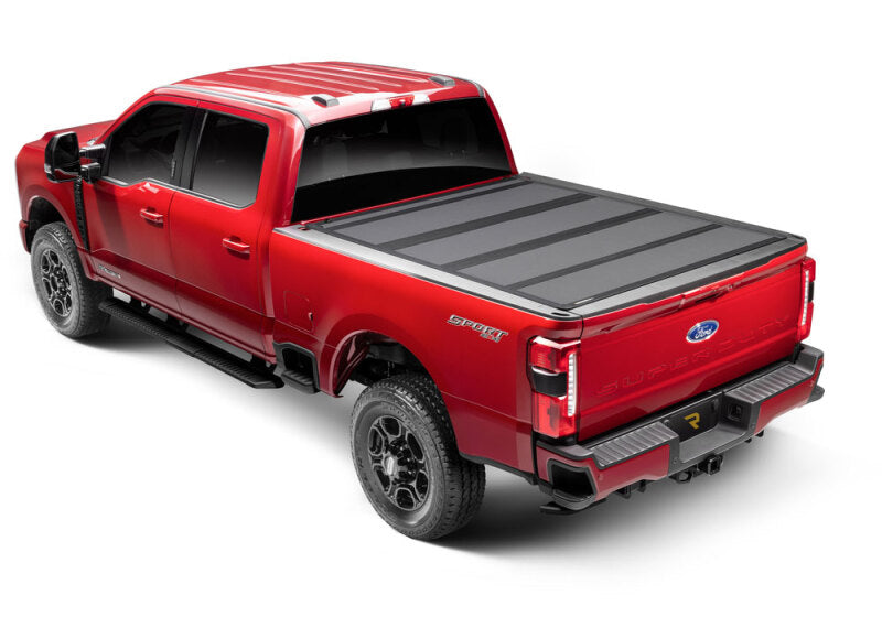 BAK 17-23 Ford Super Duty 8ft Bed BAKFlip MX4 Matte Finish BAK Tonneau Covers - Hard Fold  AXOPROS