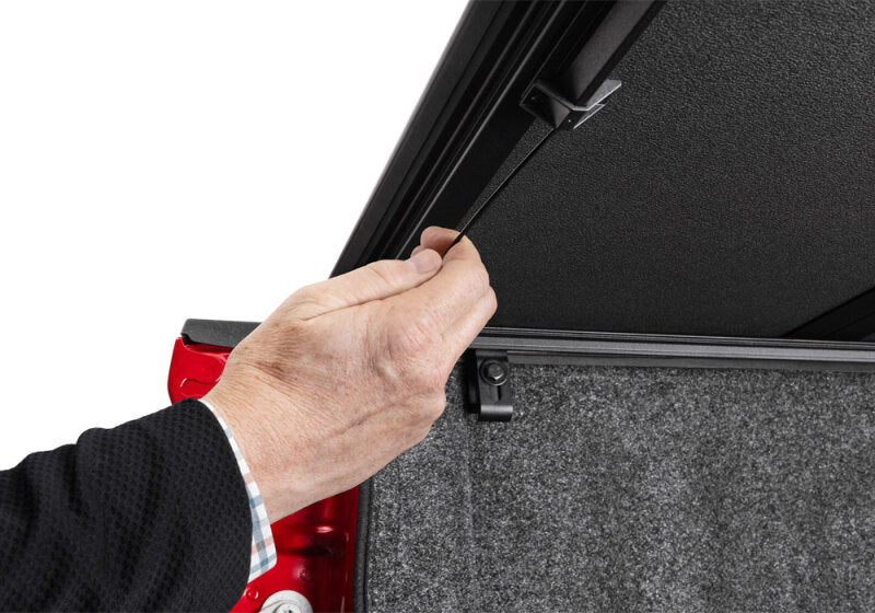 BAK 17-23 Ford Super Duty 8ft Bed BAKFlip MX4 Matte Finish BAK Tonneau Covers - Hard Fold  AXOPROS