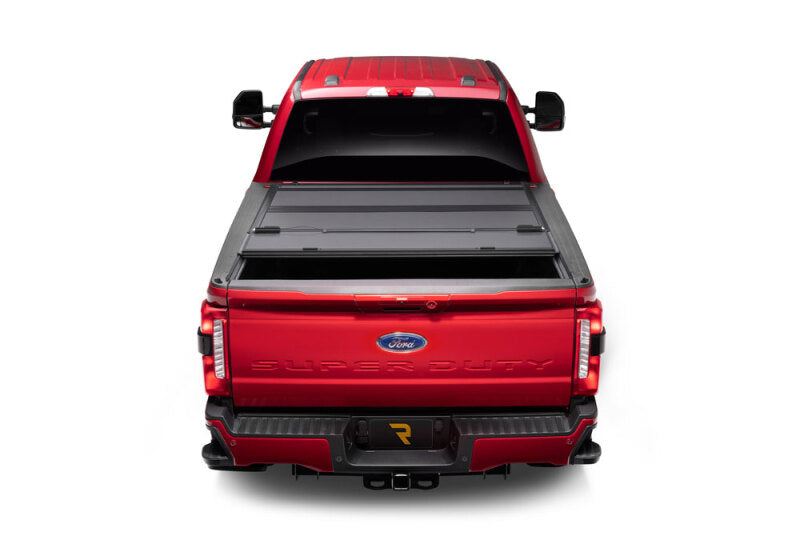 BAK 17-23 Ford Super Duty 8ft Bed BAKFlip MX4 Matte Finish BAK Tonneau Covers - Hard Fold  AXOPROS