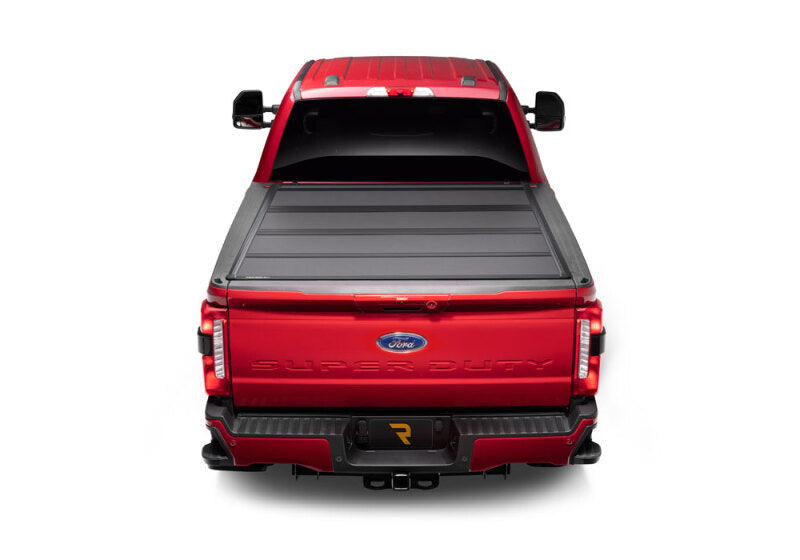 BAK 17-23 Ford Super Duty 8ft Bed BAKFlip MX4 Matte Finish BAK Tonneau Covers - Hard Fold  AXOPROS