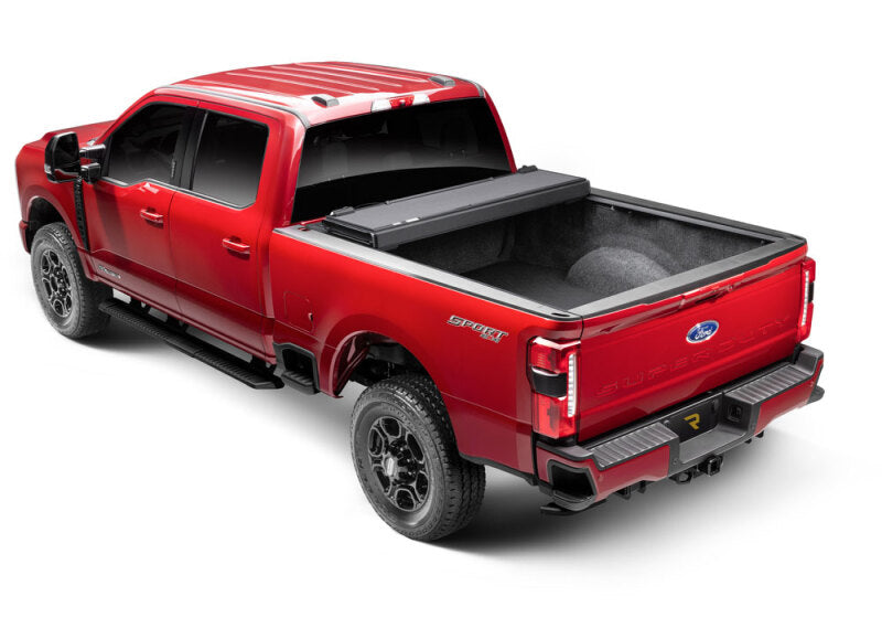 BAK 17-23 Ford Super Duty 8ft Bed BAKFlip MX4 Matte Finish BAK Tonneau Covers - Hard Fold  AXOPROS