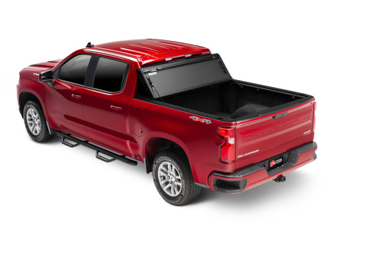 BAK 19-21 GM Sierra 1500 (Carbon Pro Bed) 5ft 8in Bed BAKFlip MX4 Matte Finish BAK Tonneau Covers - Hard Fold  AXOPROS