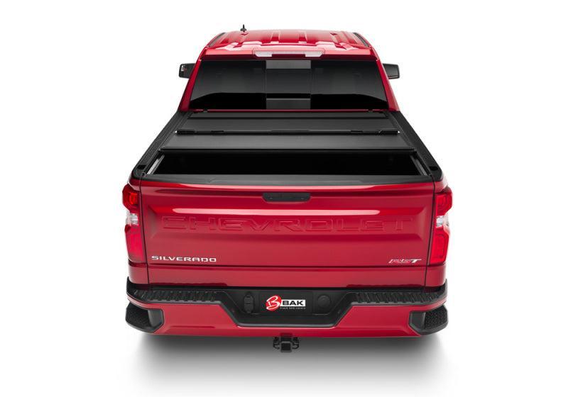 BAK 2020 Chevy Silverado 2500/3500 HD 6ft 9in Bed BAKFlip MX4 Matte Finish BAK Tonneau Covers - Hard Fold  AXOPROS