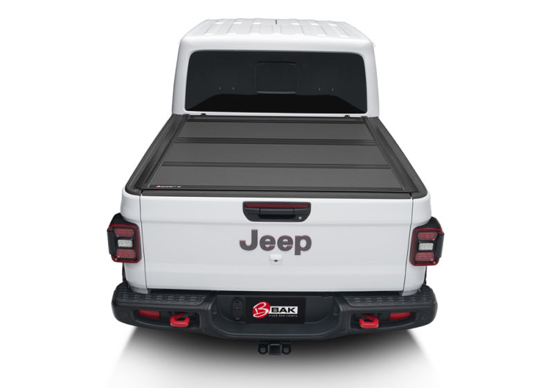 BAK 2020 Jeep Gladiator 5ft Bed BAKFlip MX4 BAK Tonneau Covers - Hard Fold  AXOPROS