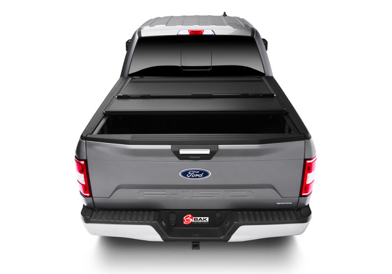 BAK 2021+ Ford F-150 Regular/Super Cab & Super Crew (4DR) BAKFlip MX4 6.5ft Bed Cover - Matte Finish BAK Tonneau Covers - Hard Fold  AXOPROS
