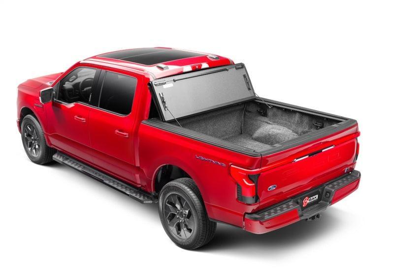 BAK 21-22 Ford F-150 (Incl. 2022 Lightning) BAKFlip MX4 5.7ft Bed Cover - Matte Finish BAK Tonneau Covers - Hard Fold  AXOPROS