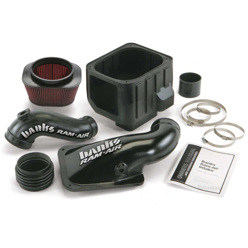 Banks Power 01-04 Chevy 6.6L Lb14 Ram-Air Intake System Banks Power Short Ram Air Intakes  AXOPROS