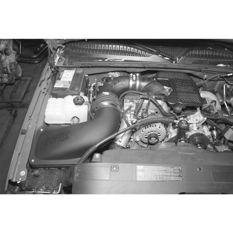 Banks Power 06-07 Chevy 6.6L LLY/LBZ Ram-Air Intake System - Dry Filter Banks Power Short Ram Air Intakes  AXOPROS