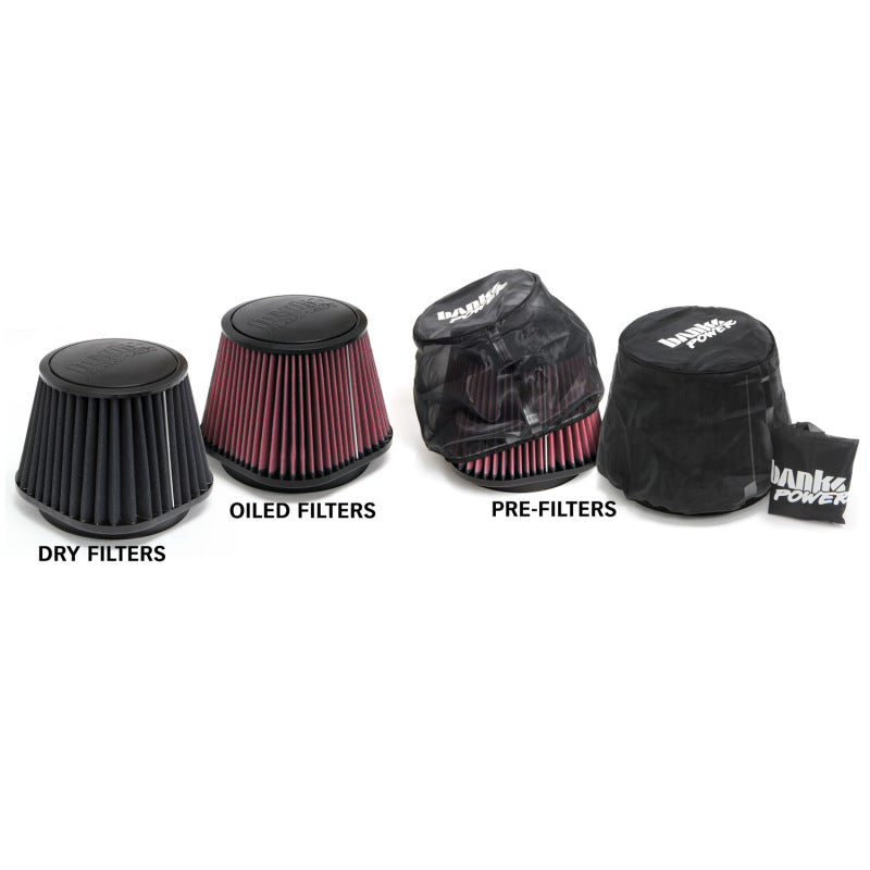 Banks Power 07-09 Dodge 6.7L Ram-Air Intake System - Dry Filter Banks Power Short Ram Air Intakes  AXOPROS