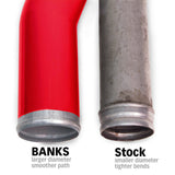 Banks 07-09 Ram 6.7L Diesel Boost Tube System - Driver Side Banks Power Intercooler Ducting  AXOPROS