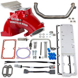 Banks Power 07.5-12 Ram Cab Chassis 6.7L Diesel Monster-Ram Intake System w/Fuel Line - Red Banks Power Short Ram Air Intakes  AXOPROS