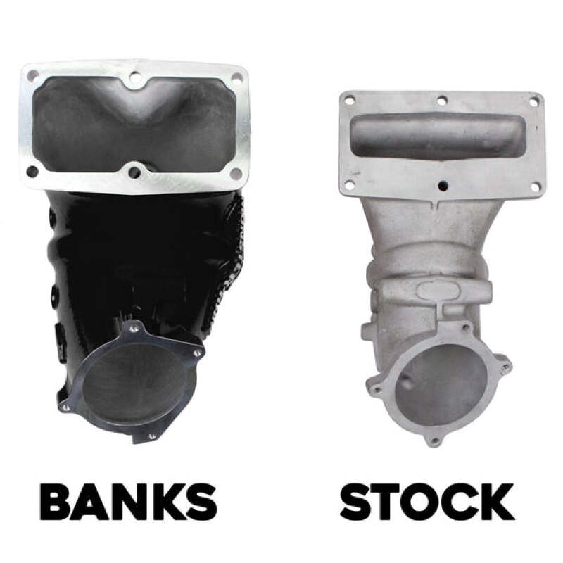 Banks Power 13-18 Ram 6.7L Monster-Ram Intake System Gen-2 w/Fuel Line - Black w/Heater System Banks Power Short Ram Air Intakes  AXOPROS