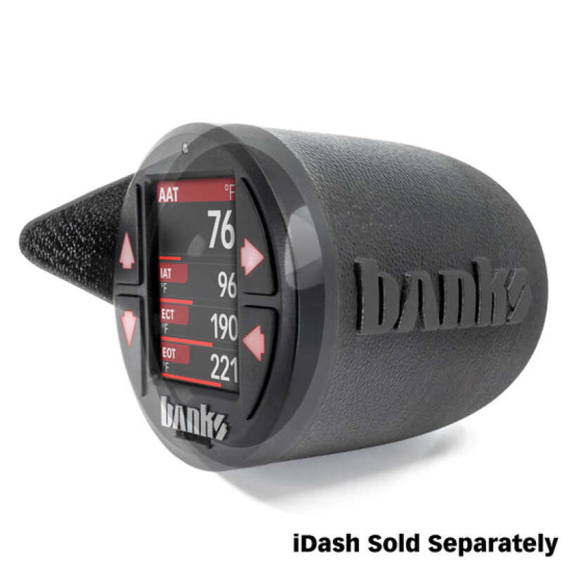Banks Power 15-19 Chevy/GMC 2500/3500 iDash Stealth Pod Mount - Single Gauge Banks Power Gauge Pods  AXOPROS
