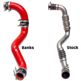 Banks Power 17-19 Chevy/GMC 2500HD/3500HD Diesel 6.6L Boost Tube Upgrade Kit - Red Banks Power Intercooler Ducting  AXOPROS
