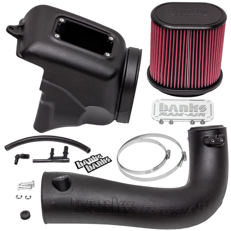 Banks Power 18-21 Jeep 2.0L Turbo Wrangler (JL) Ram-Air Intake System Banks Power Short Ram Air Intakes  AXOPROS