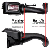 Banks Power 18-21 Jeep 2.0L Turbo Wrangler (JL) Ram-Air Intake System Banks Power Short Ram Air Intakes  AXOPROS