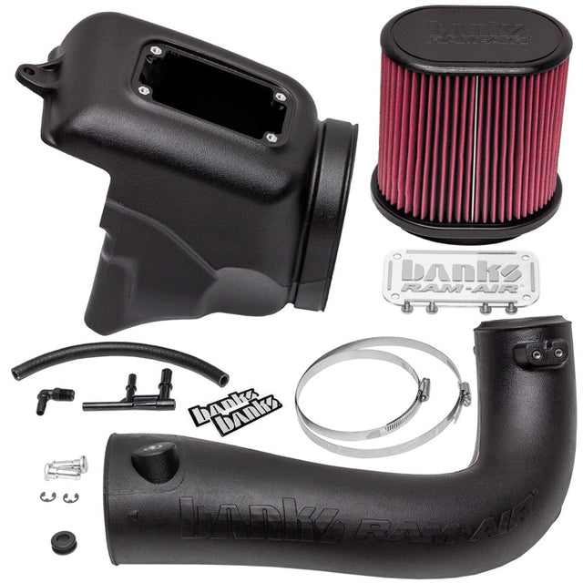 Banks Power 18-21 Jeep 2.0L Turbo Wrangler (JL) Ram-Air Intake System Banks Power Short Ram Air Intakes  AXOPROS