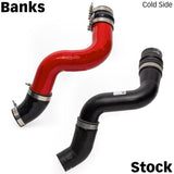 Banks Power 19-21 Ram 2500/3500 6.7L Cummins Boost Tube Upgrade Kit - Red Banks Power Intercooler Ducting  AXOPROS