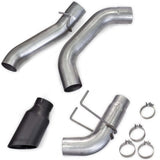 Banks Power 19-23 Dodge Ram Crew Cab 6.7L Cummins Monster Exhaust - SS Single Exhaust w/ Black Tip Banks Power Catback  AXOPROS