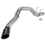 Banks Power 19-23 Dodge Ram Crew Cab 6.7L Cummins Monster Exhaust - SS Single Exhaust w/ Black Tip Banks Power Catback  AXOPROS