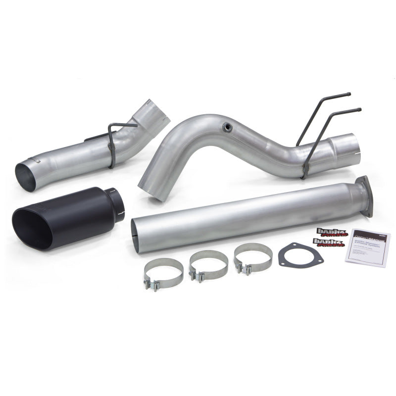 Banks Power 2017 Ford 6.7L 5in Monster Exhaust System - Single Exhaust w/ Black Tip Banks Power Catback  AXOPROS