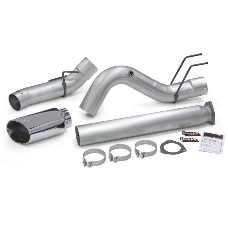 Banks Power 2017 Ford 6.7L 5in Monster Exhaust System - Single Exhaust w/ Chrome Tip Banks Power Catback  AXOPROS