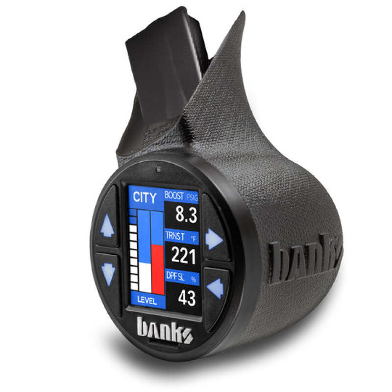 Banks Power 23-24 Ford Super Duty iDash Stealth Pod Mount - Single Gauge Banks Power Performance Monitors  AXOPROS