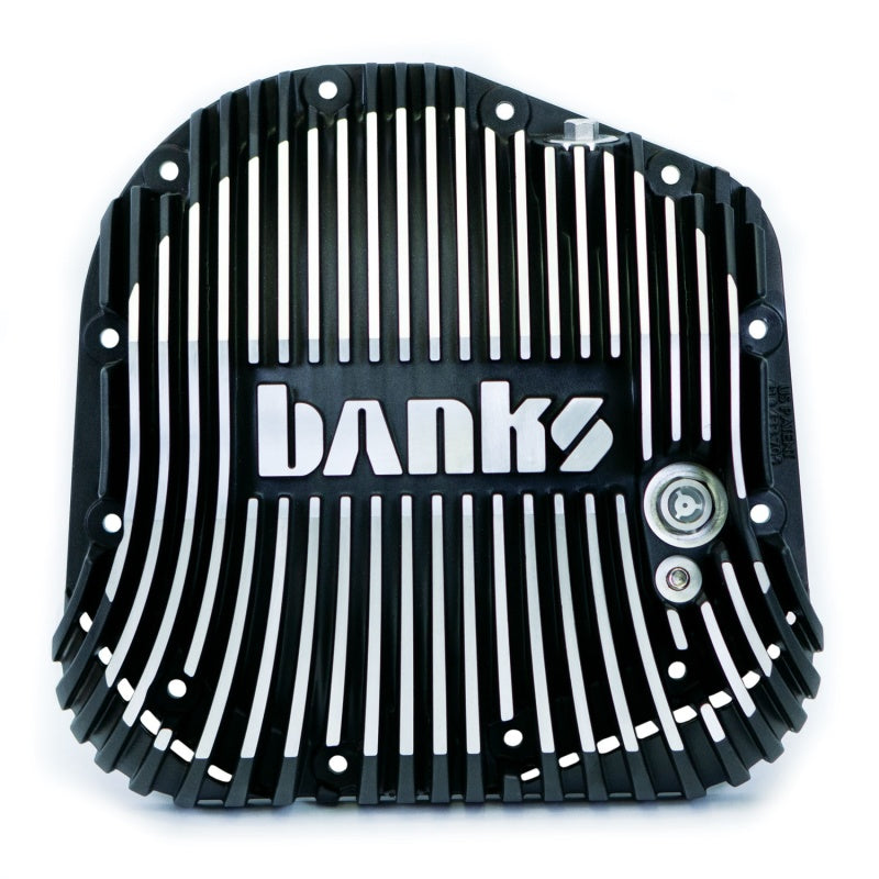 Banks Power 85-19 Ford F250/ F350 10.25in 12 Bolt Black Milled Differential Cover Kit Banks Power Diff Covers  AXOPROS
