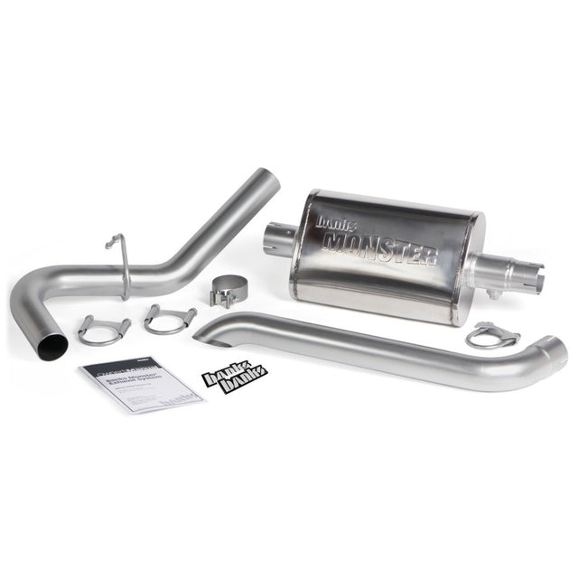 Banks Power 87-01 Jeep 4.0L Cherokee Monster Exhaust System Banks Power Catback  AXOPROS